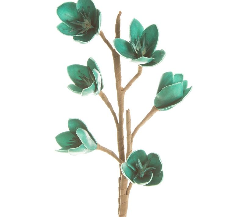 Kwiat Flore 519 ciemnoturkusowy O 10 x 68 cm – doda głębi koloru