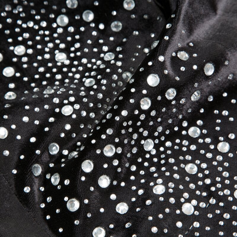 OBRUS ROYAL 2 35 X 180 CM CZARNY