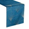 Obrus błyszczący BLINK 14 granatowy 35 x 140 cm – wprowadza blask