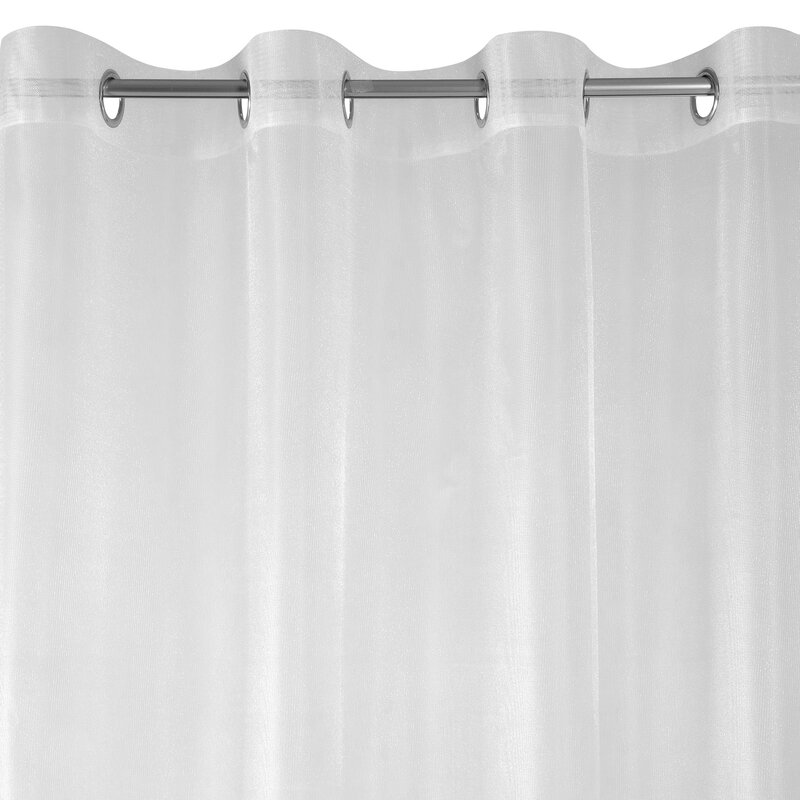 Firana gotowa D91 Alexa biała 350 X 250 cm – rozświetli wnętrze