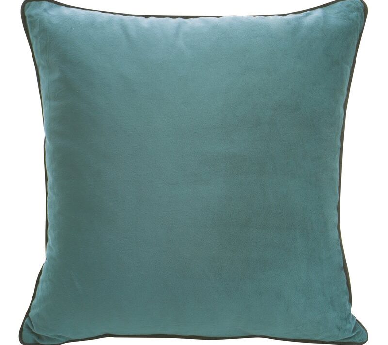 Poszewka velvet ciemnoniebieska 40 x 40 cm – miękka i stylowa