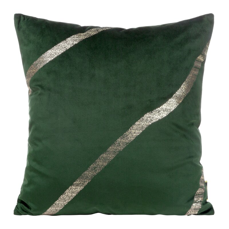 Poszewka Blink ciemnozielona 45 x 45 cm – doda blasku wnętrzu