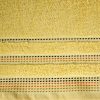 Ręcznik Pola żółty 70 X 140 CM – miękki i chłonny
