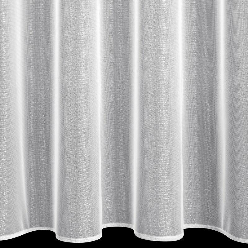 Firana gotowa ESEL biała 350 x 150 cm – dodaje subtelny blask