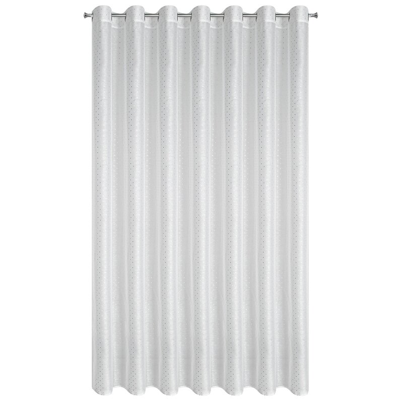 Zasłona gotowa SIBEL biała 300 x 250 cm – rozjaśnia wnętrze