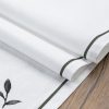 OBRUS NATU 4 40 X 180 CM BIAŁY