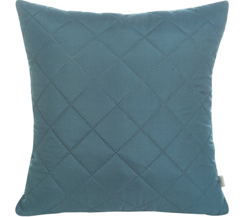 Poszewka dekoracyjna Design91 turkusowa 40 x 40 cm – doda przytulności