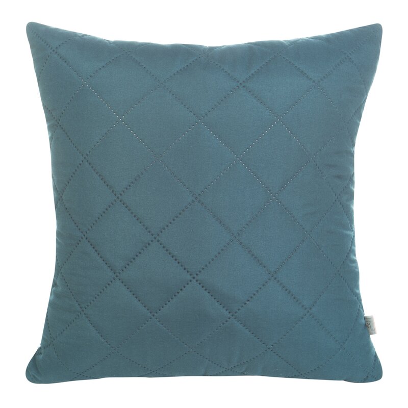 Poszewka dekoracyjna Design91 turkusowa 40 x 40 cm – doda przytulności