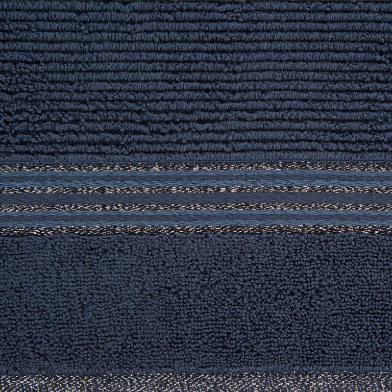 Ręcznik Eva Minge Filon granatowy 70 X 140 cm – miękki i chłonny