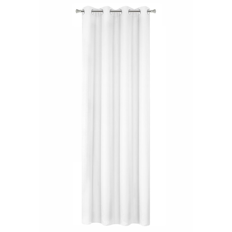 Zasłona gotowa Rita biała 140 x 250 cm – wprowadza świeżość