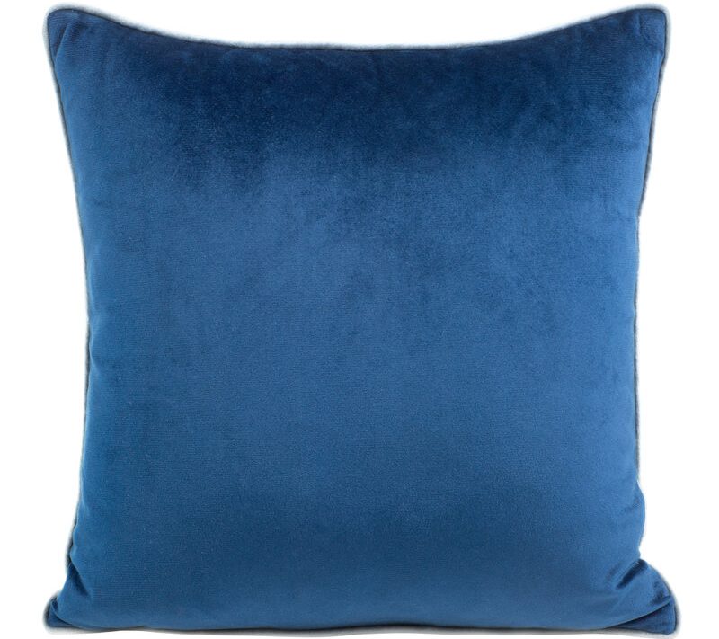 Poszewka velvet granatowa 40 x 40 cm – miękka i przytulna
