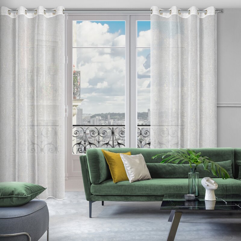 Firana gotowa Anita biała 140 x 250 cm – rozjaśnia wnętrze