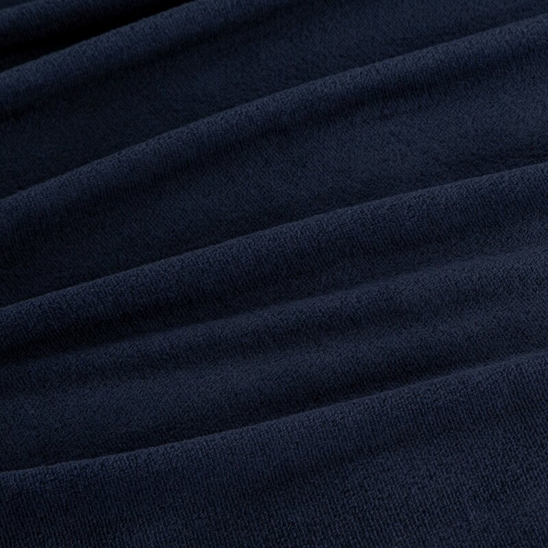 Koc flanelowy Simple1 granatowy 150 x 200 cm – miękki i aksamitny