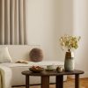Wazon ceramiczny MAX kremowy O 15 X 30 cm – na suszone kwiaty