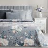 Narzuta Rosita srebrna 200 x 220 cm – dodaje blasku sypialni