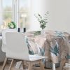 Obrus tarasowy Garden beżowy O 150 cm – idealny na przyjęcia