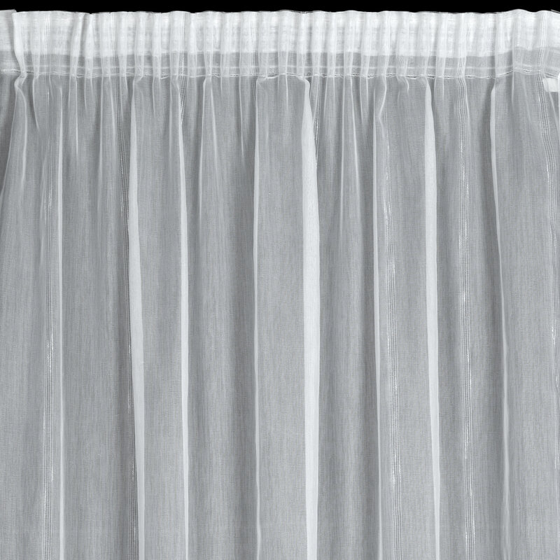 Firana gotowa Alexi biała 140 x 280 cm – rozświetla wnętrze