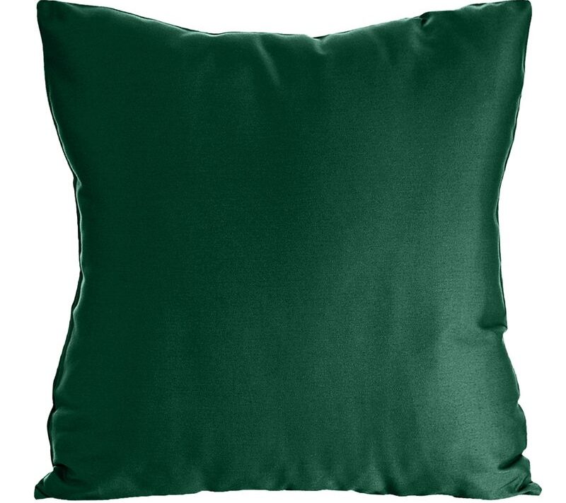 Poszewka bawełniana Nova ciemnozielona 40 x 40 cm – stylowy dodatek