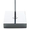 Lampa stołowa transparentna O 13 x 31 cm – subtelny blask