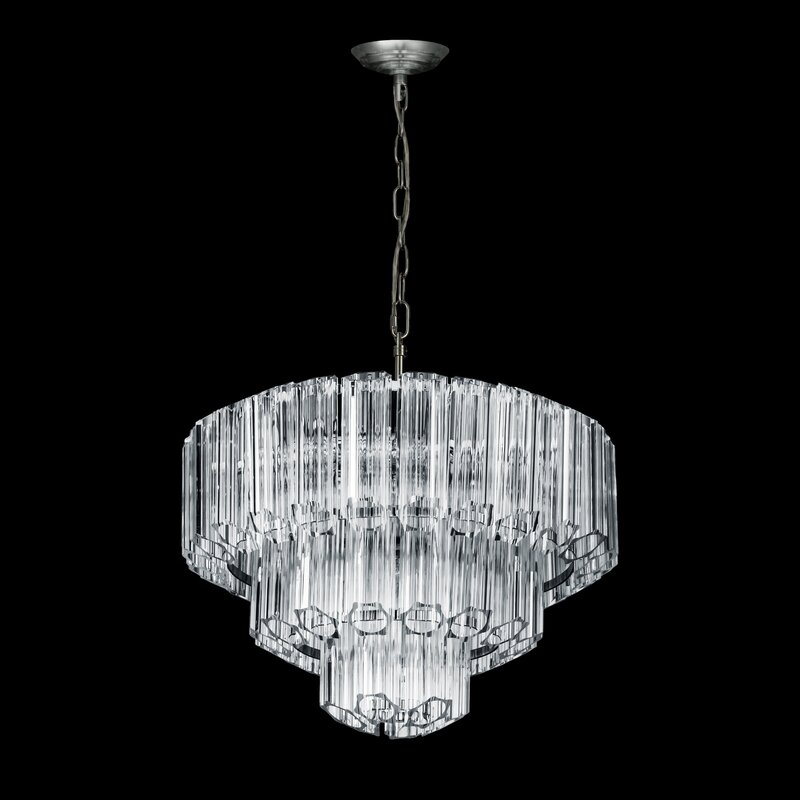 Lampa sufitowa DANA transparentna O 43 x 150 cm – wprowadza blask