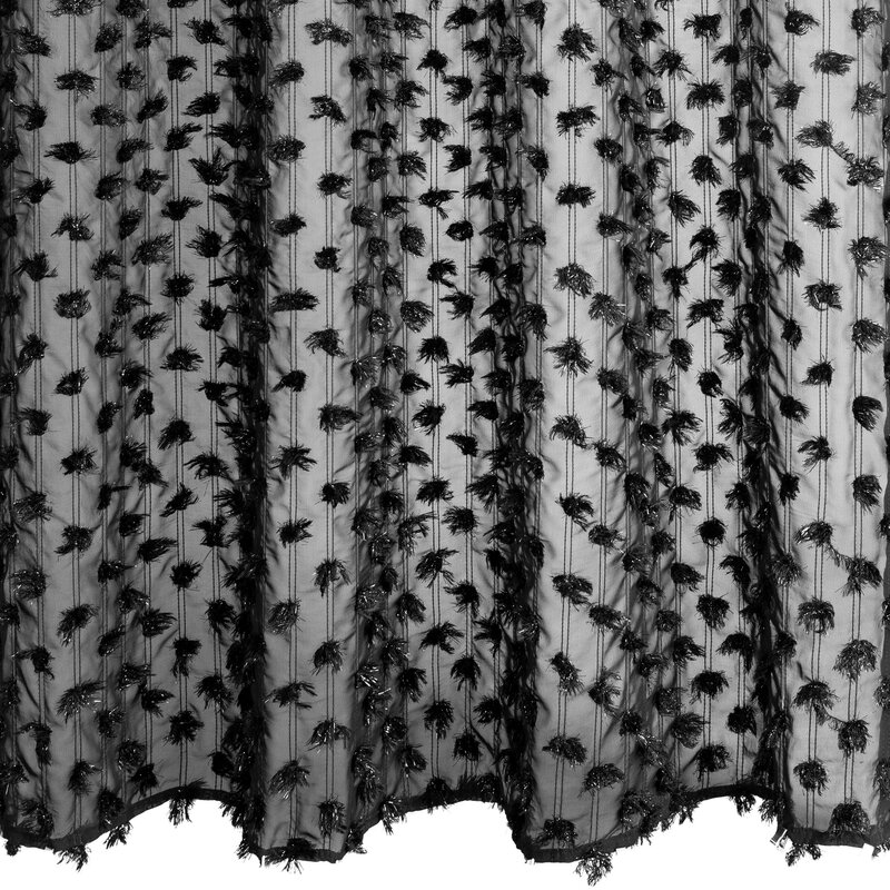 Zasłona gotowa Eva Minge czarna 135 x 250 cm – zaciemnia pomieszczenie