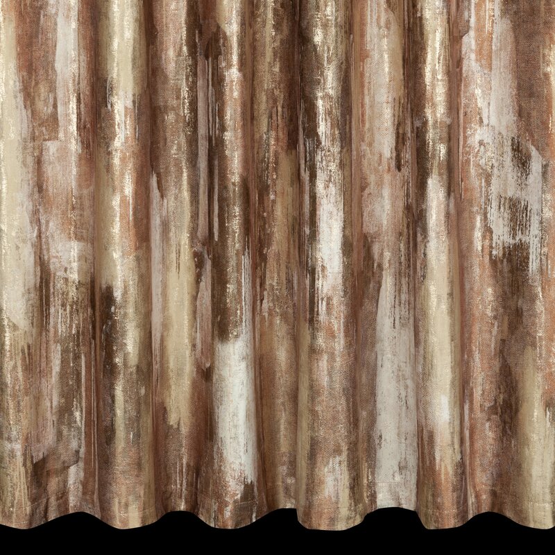 Zasłona gotowa Ella ceglasta 140 x 270 cm – wprowadza ciepło