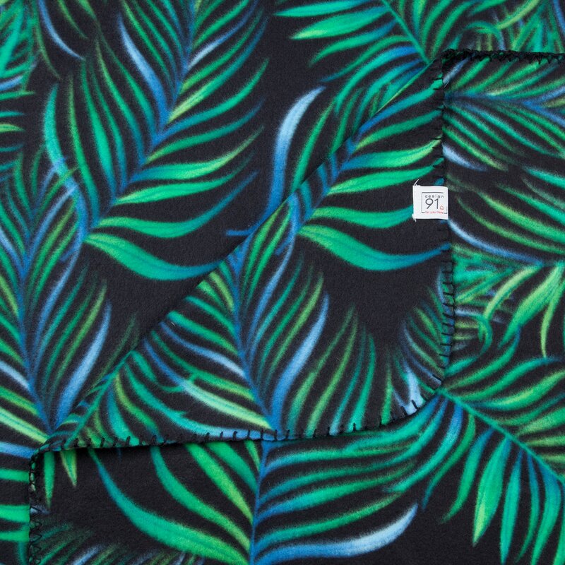 KOC D91 PALMS 01 150 X 200 CM CZARNY