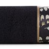 Ręcznik Eva Minge czarny 70 x 140 cm – miękki i chłonny
