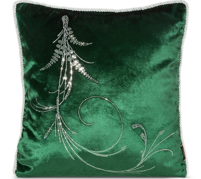 Poszewka welwet Royal 10 ciemnozielona 45 x 45 cm – doda blasku wnętrzu