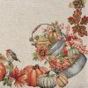 Obrus gobelinowy GOB/CHO/1223/NAT naturalny 40x100 – jesienna dekoracja stołu
