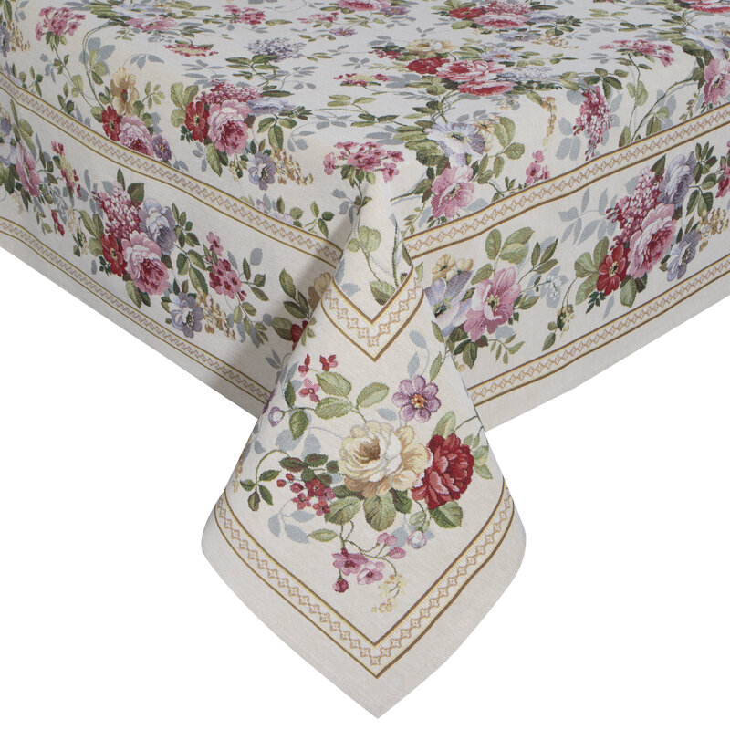 Obrus gobelinowy GOB/CHO/4088 naturalny 140x180 – doda uroku jadalni