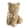 Figurka ceramiczna ELDO szampańska 10 X 8 X 13 CM – uroczy miś