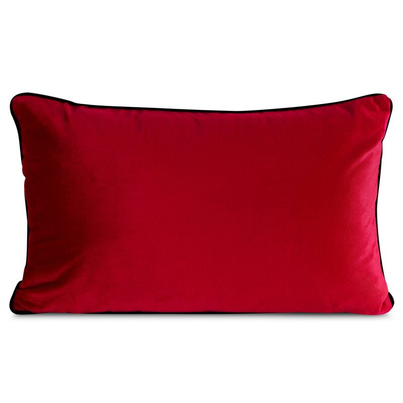 Poszewka Gaja czerwona 30 x 50 cm – dodaje charakteru
