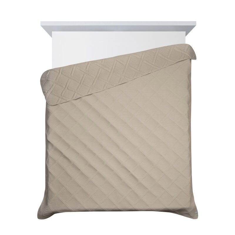 Narzuta D91 ALARA5 beżowa 200 X 220 cm – pikowana hot press