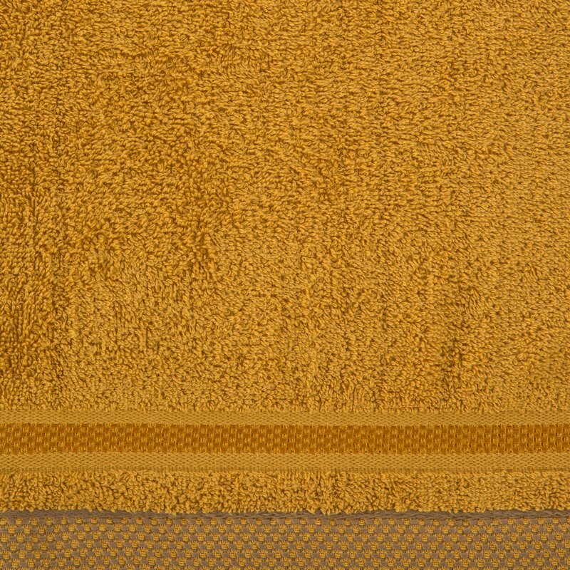 Ręcznik Abbie ciemnożółty 50 x 90 cm – miękki i chłonny