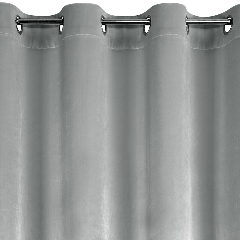 Zasłona gotowa Dani srebrna 140 x 250 cm – dodaje przytulności