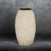 WAZON DEKORACYJNY MOLI 16 X 12 X 27 CM ZŁOTY
