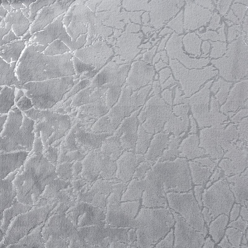 Koc D91 Glamo marmurkowy srebrny 150 X 200 cm – miękki w dotyku
