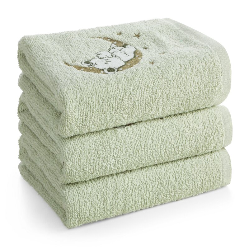 Ręcznik dla dziecka Baby74 miętowy 60 x 120 cm – miękki i chłonny