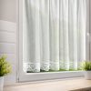 Firana gotowa Gabi kremowa 150 x 90 cm – rozprasza światło