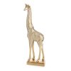 Figurka dekoracyjna kot Haris złota 6 X 7 X 15 CM – urocza ozdoba domu