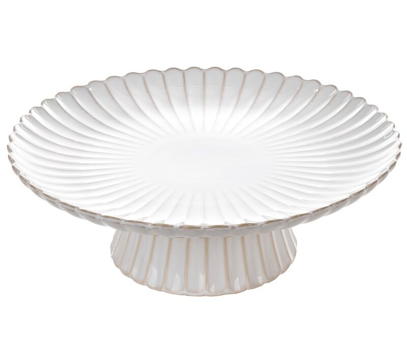 Patera ceramiczna Avril kremowa 34 X 11 – na owoce i dekoracje