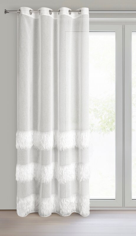 Firana gotowa Margaret4 kremowa 140 x 250 cm – dodaje przytulności