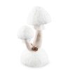 Figurka świąteczna biała 27 x 13 x 48 cm – idealna dekoracja