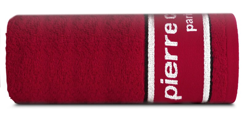 Ręcznik Pierre Cardin czerwony 70 x 140 cm – miękki i chłonny
