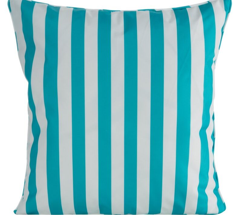 Poszewka dekoracyjna Garden6 niebieska 45 x 45 cm – wprowadza wakacyjny nastrój