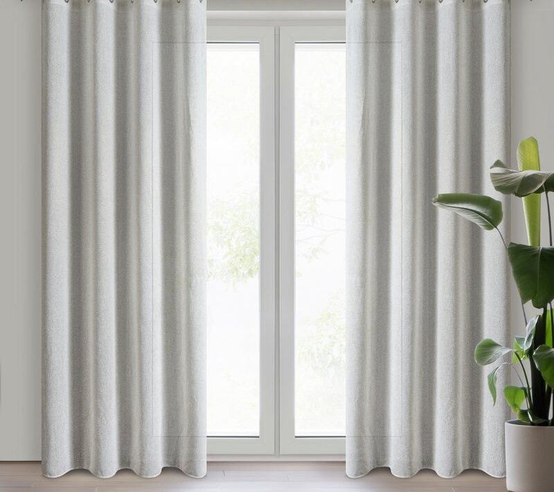 Zasłona gotowa Abby naturalna 140 x 270 cm – delikatnie filtruje światło