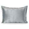 Poszewka velvet biała 50 x 70 cm – dodaje elegancji