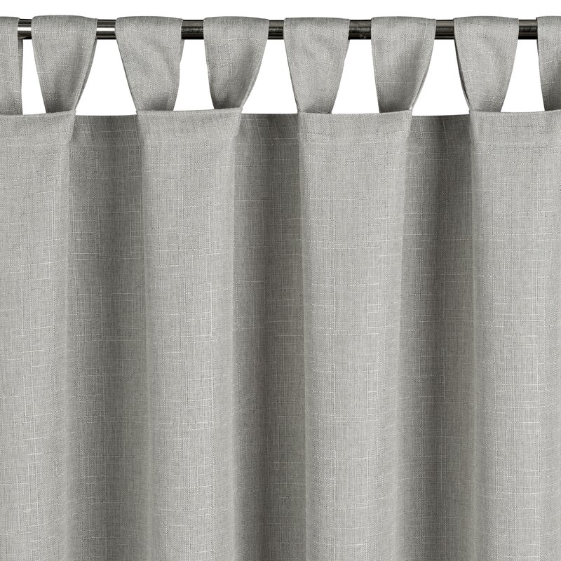 Zasłona gotowa Garden srebrna 155 x 240 cm – ochrona przed słońcem