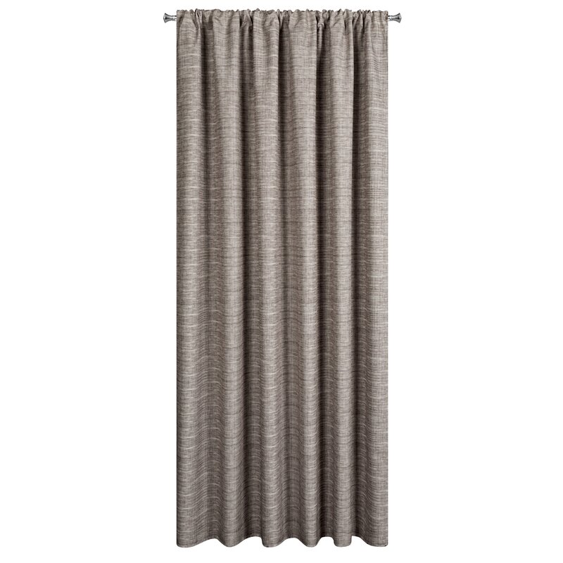 Zasłona gotowa Garden brązowa 155 x 200 cm – zaciszny kącik